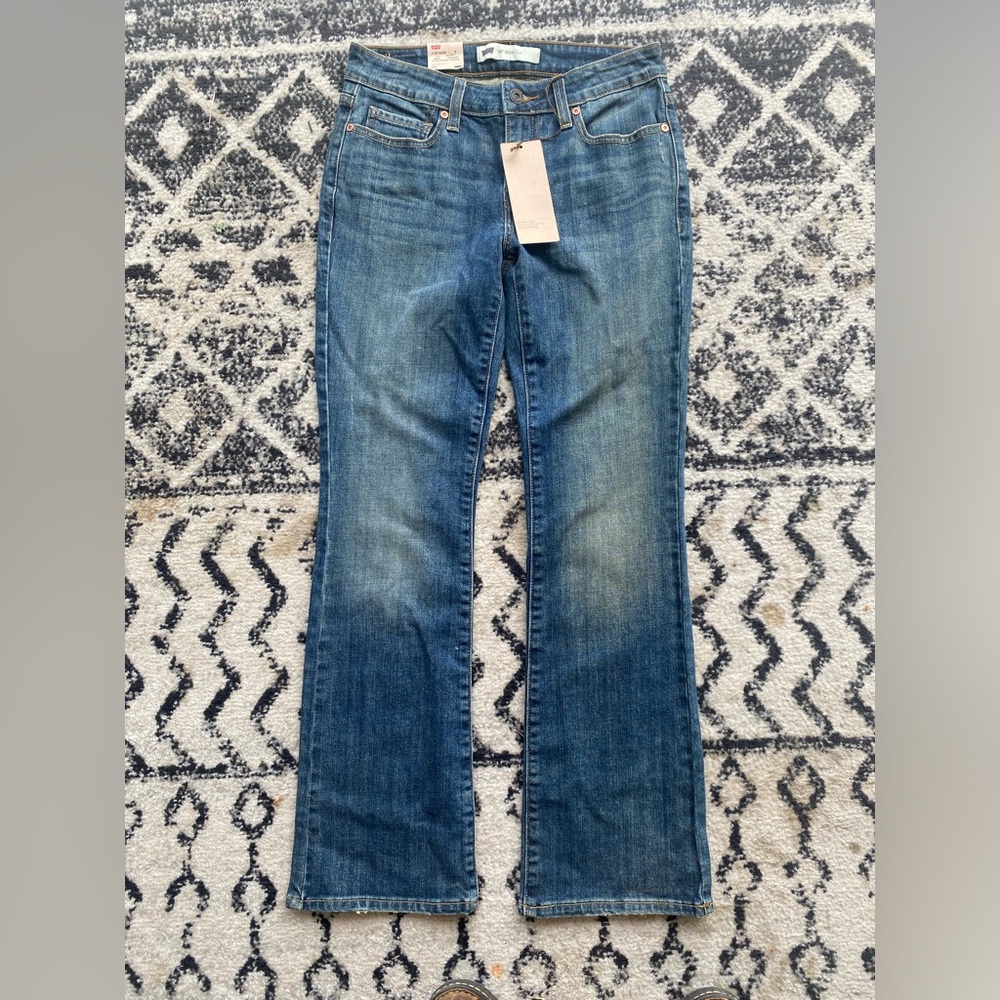 Classic Women's Blue Bootcut Jeans 515 Size 2P/M NWT Levi’s